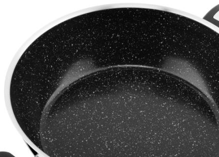 Pánev CERAMMAX PRO COMFORT, s poklicí, průměr 26 cm, objem 3.4 l, černý GRANIT