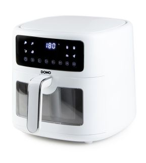 Horkovzdušná fritéza 6 l - digitální - DOMO DO1136FR, 6 L, 1500 W, průhled 
