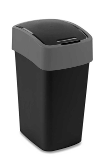 FLIPBIN 25L odpadkový koš - černý