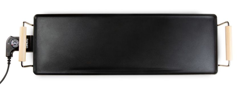 Rodinný gril Teppanyaki - Wood Look - DOMO DO8312TP, Příkon: 1 800 W, Pečící plocha: 70cm x 22 cm