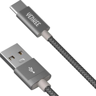 YCU 301 GY kabel USB A 2.0 / C 1m YENKEE