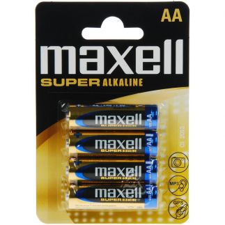 LR6 4BP AA Super Alk MAXELL